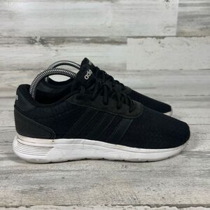 Adidas Womens 1B8001 Black Running Lace Up Shoes Sneakers‎ Size 6